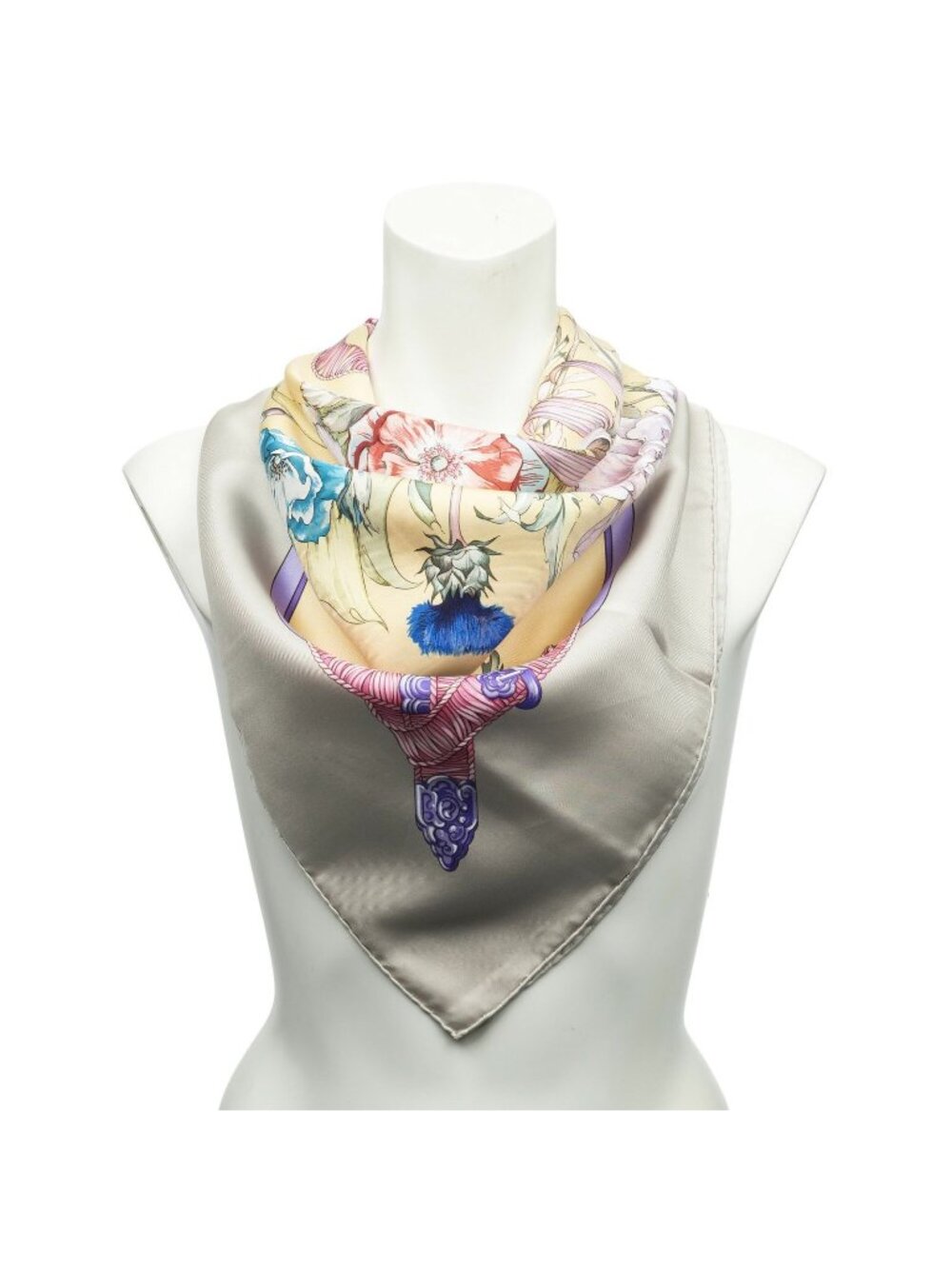 Hermes Scarf Yellow